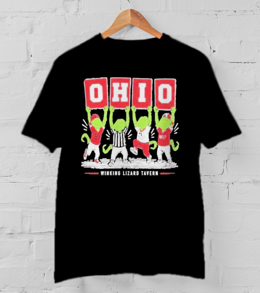 Ohio Winking Lizard Tavern Football Celebration T-Shirt
