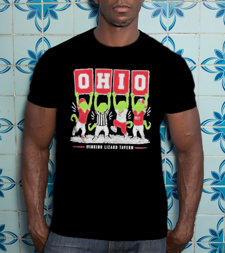 Ohio Winking Lizard Tavern Football Celebration T-Shirt