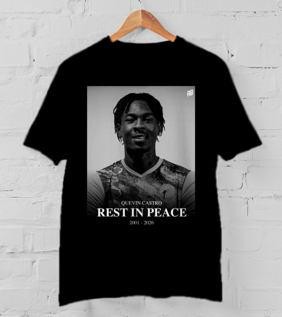 Quevin Castro Rest In Peace 2001 2026 Gateshead FC T-Shirt