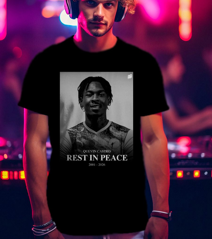 Quevin Castro Rest In Peace 2001 2026 Gateshead FC T-Shirt