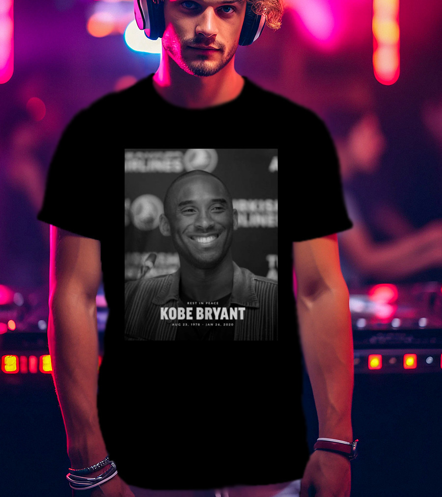 Rest In Peace Kobe Bryant Aug 23 1978 Jan 26 2020 T-Shirt