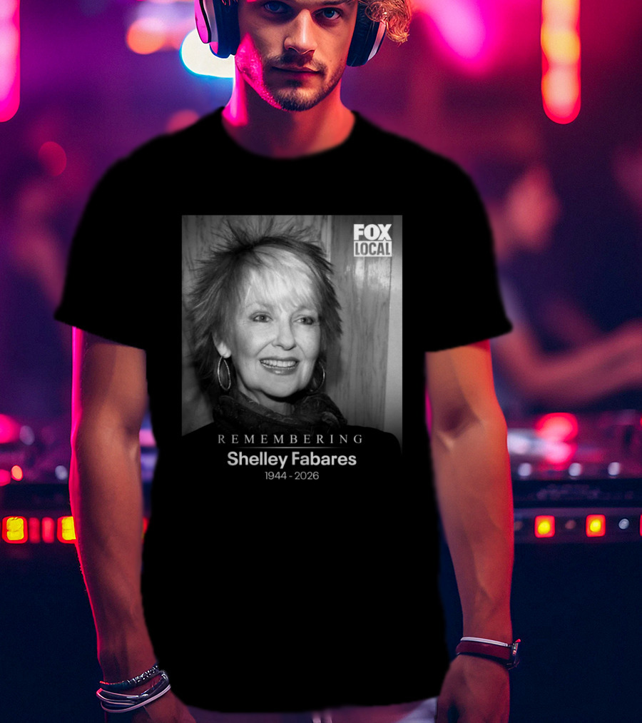 Remembering Shelley Fabares 1944 2026 Fox Local T-Shirt