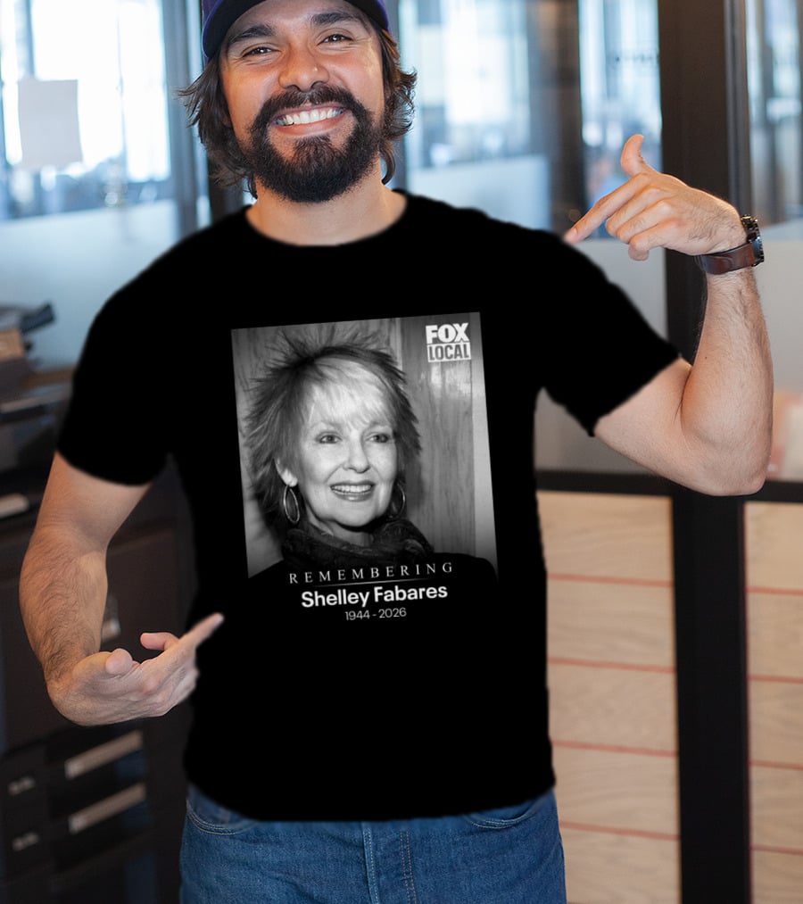 Remembering Shelley Fabares 1944 2026 Fox Local T-Shirt