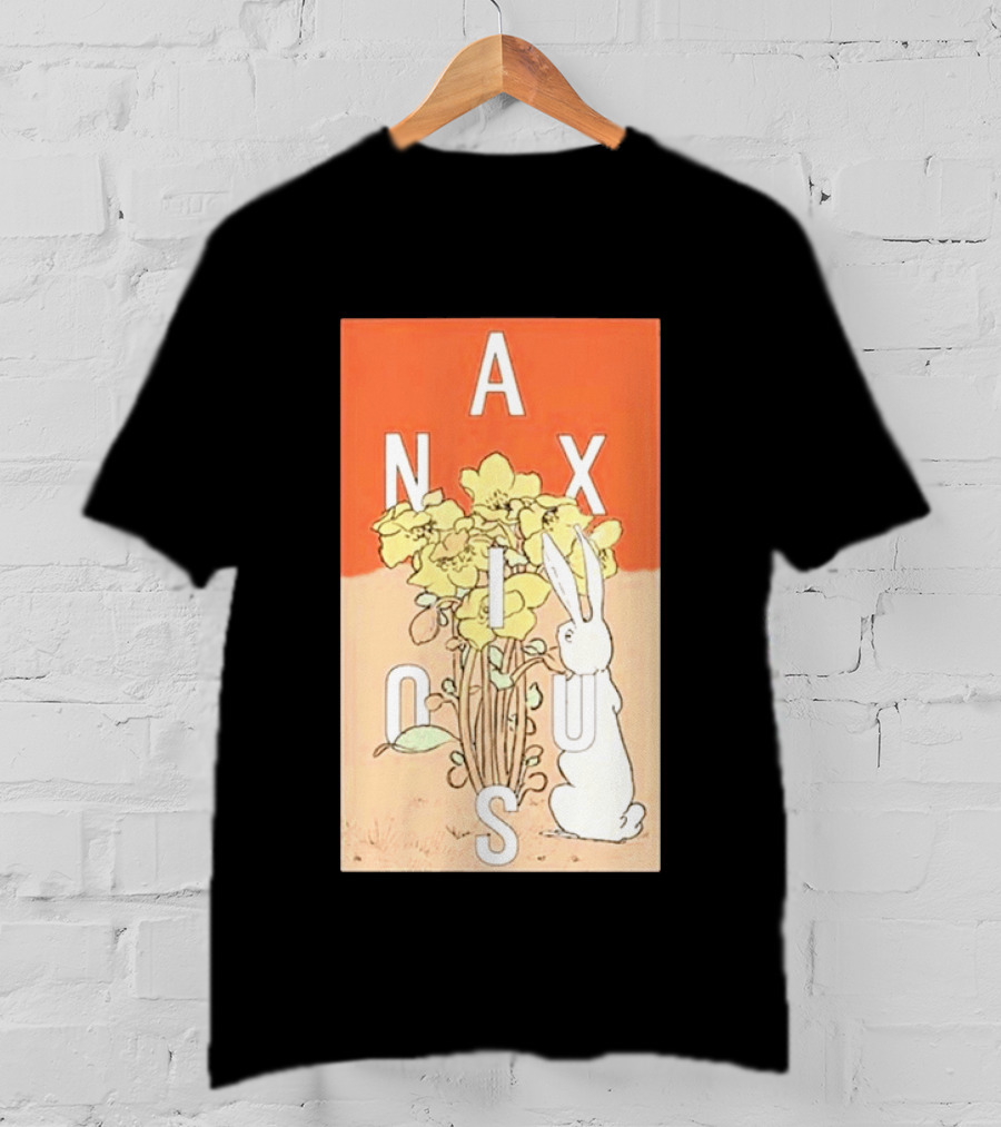 Anxious Tour 2026 Bouquet And Rabbit Summer Fall T-Shirt