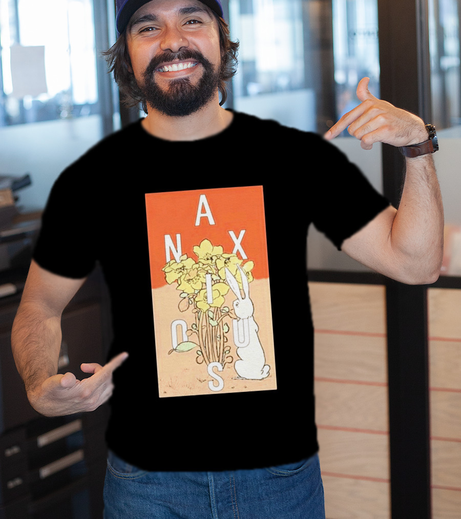 Anxious Tour 2026 Bouquet And Rabbit Summer Fall T-Shirt