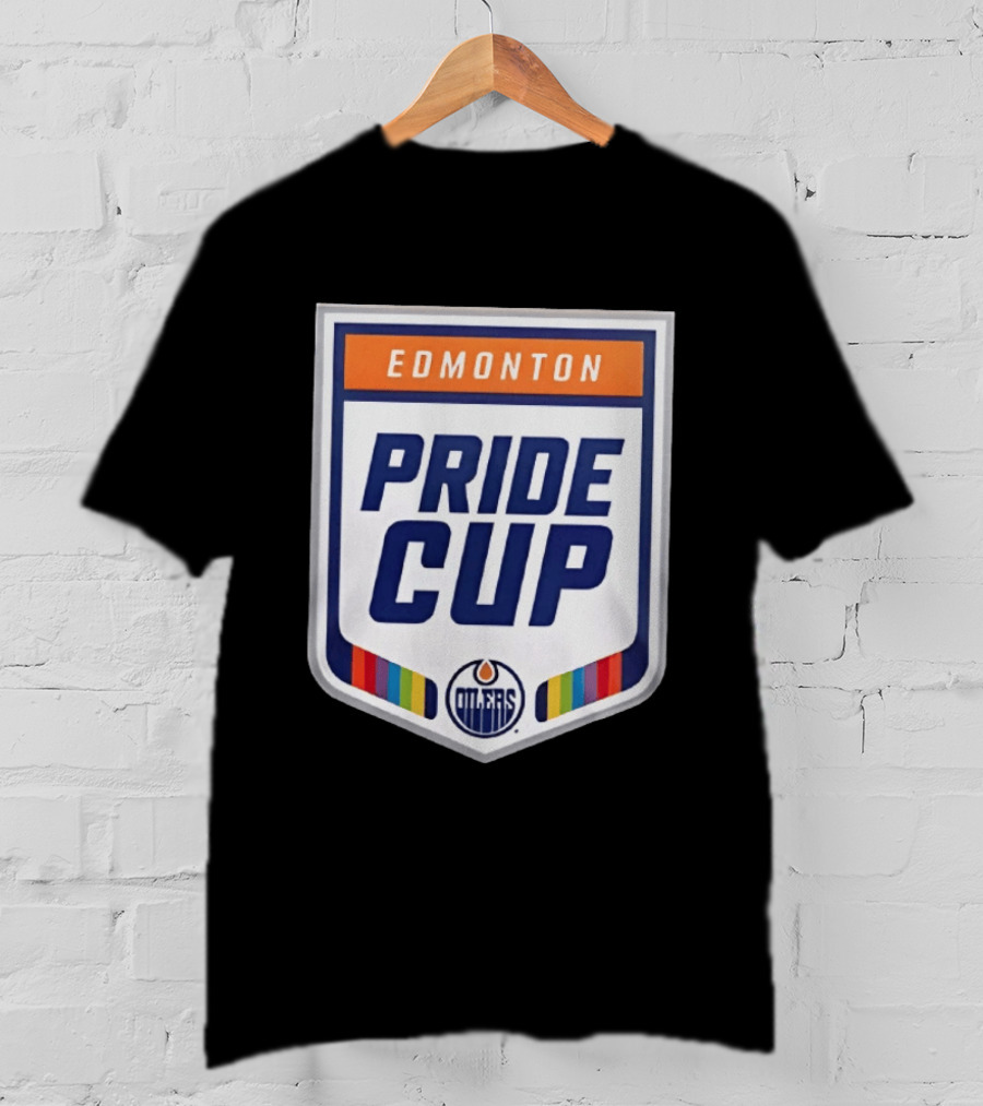 Edmonton Oilers Pride Cup 2026 Official Event T-Shirt
