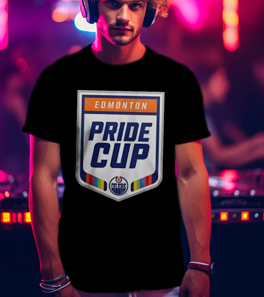 Edmonton Oilers Pride Cup 2026 Official Event T-Shirt
