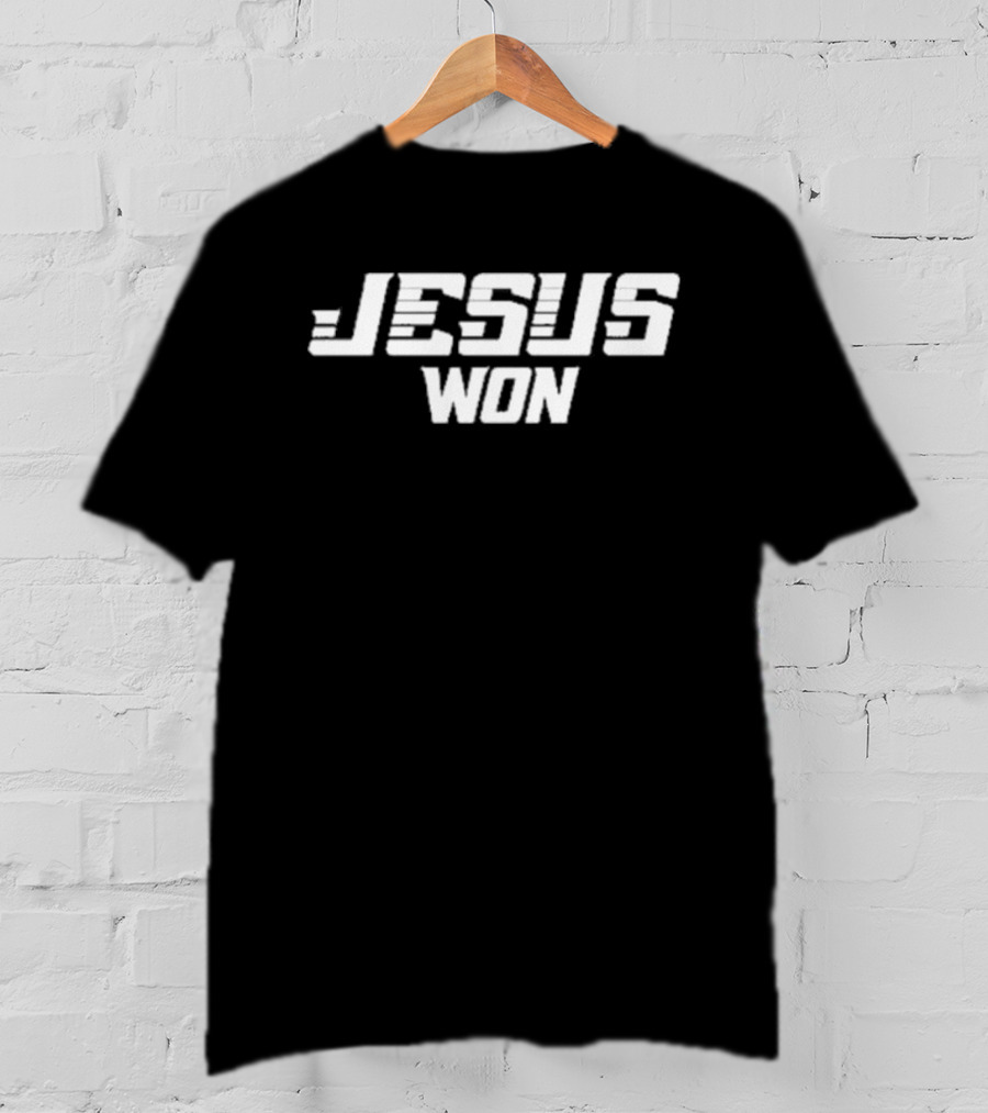Grand Canyon Baseball Jesus Won Text Christian T-Shirt