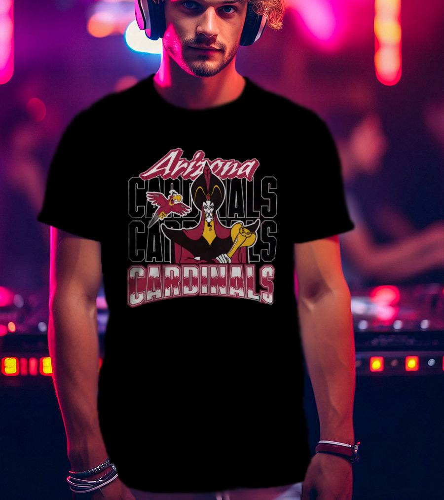 Arizona Cardinals Jafar Iago Disney T-Shirt
