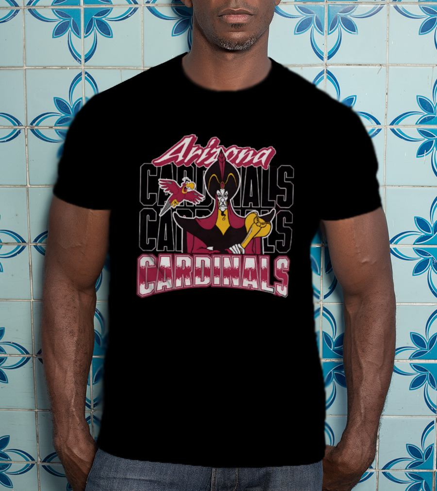 Arizona Cardinals Jafar Iago Disney T-Shirt