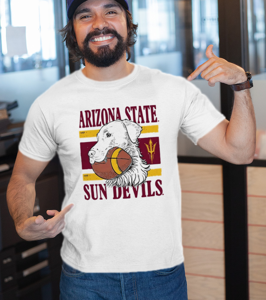 Arizona State Sun Devils Dog Football Team Spirit T-Shirt