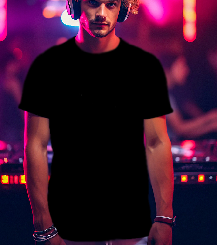 Nate Sib Store NS Black Monogram T-Shirt