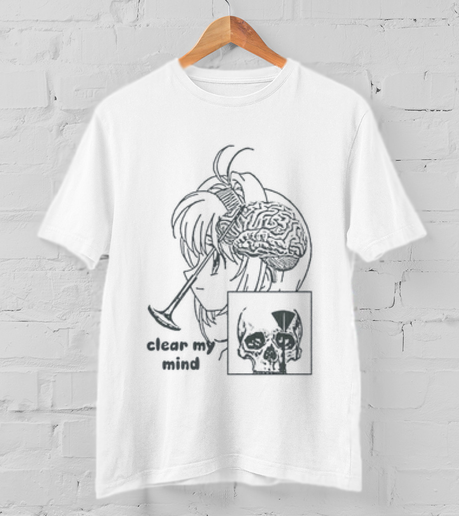 Sakura Clear My Mind Anime Aesthetic Manga Japan Blossom T-Shirt