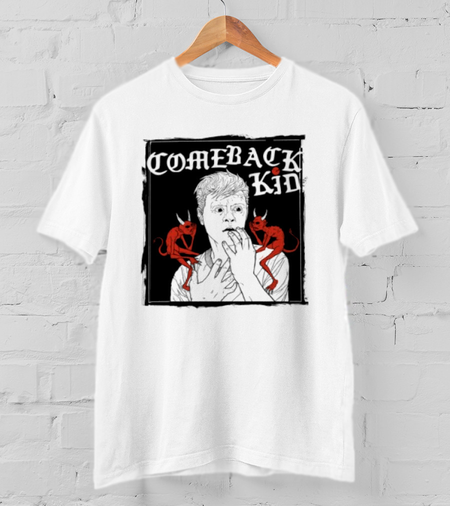 Comeback Kid Grey The Wrong Side Store Unique Artistic T-Shirt