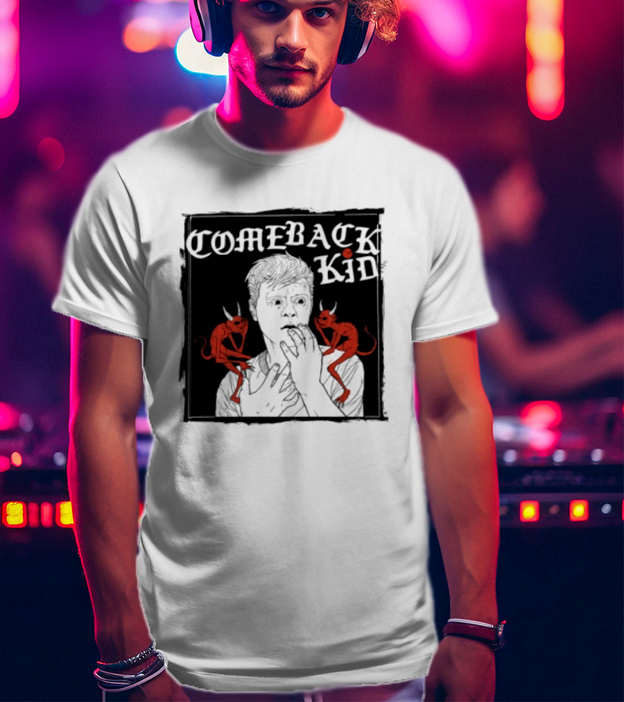 Comeback Kid Grey The Wrong Side Store Unique Artistic T-Shirt