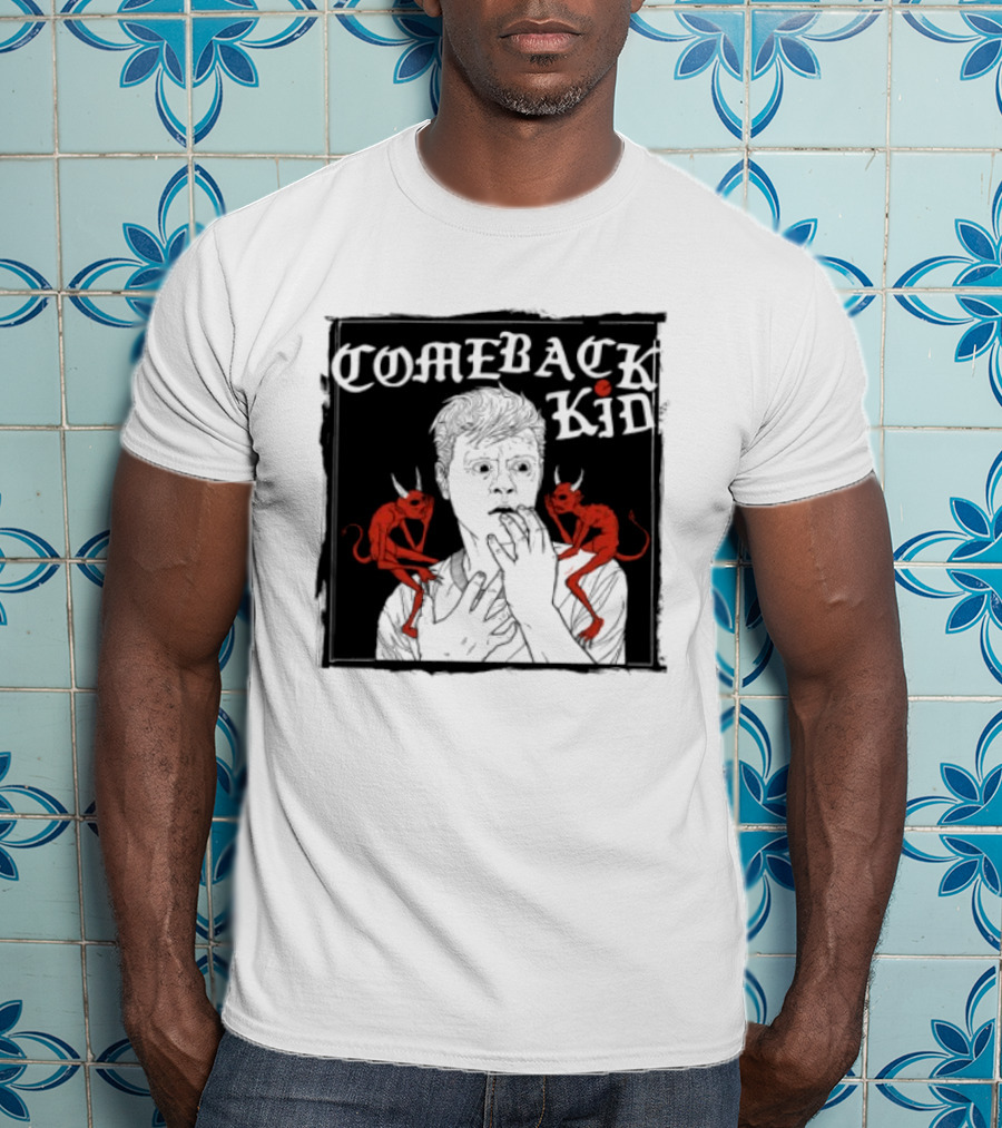 Comeback Kid Grey The Wrong Side Store Unique Artistic T-Shirt