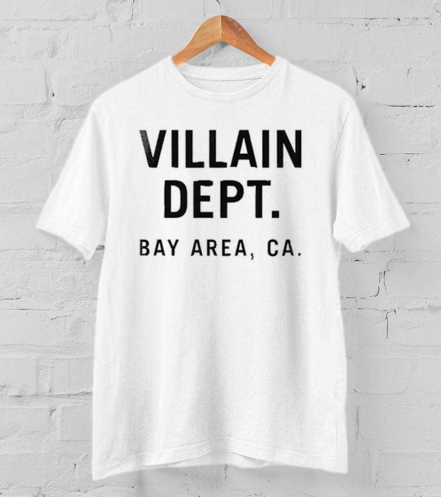 Free Blocked The Commissary Villain Dept Bay Area CA T-Shirt
