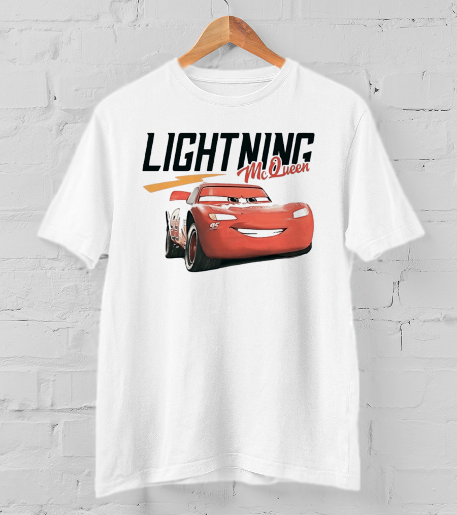 Lightning McQueen 95 Custom Built Piston Cup Racer T-Shirt