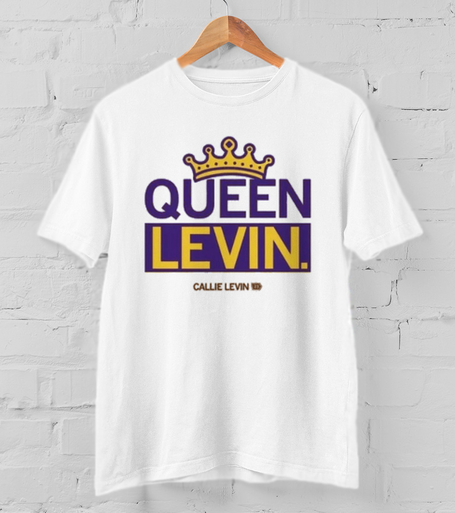 Queen Callie Levin Iowa Hawkeyes Crown T-Shirt