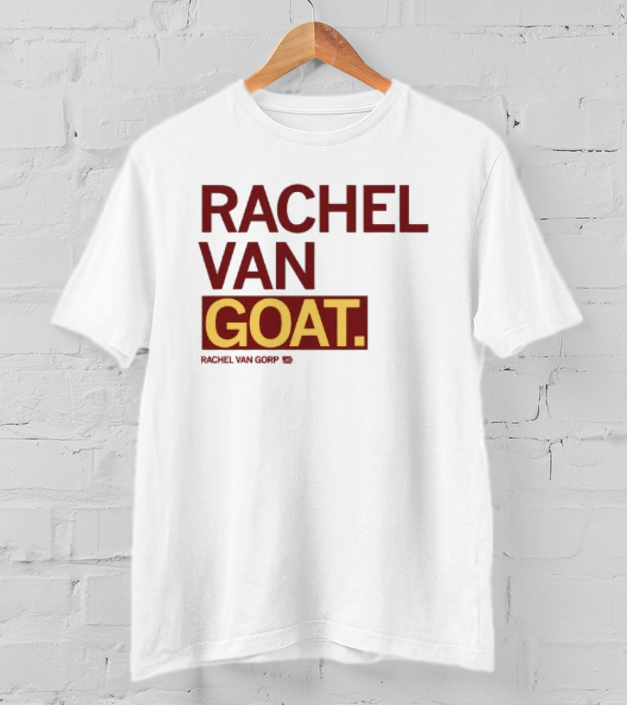 Rachel Van Gorp GOAT Iowa State Cyclones Sports Legend T-Shirt