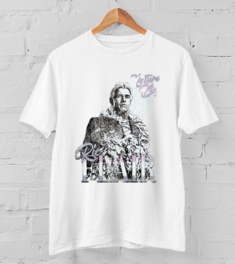Ric Flair Nature Boy Classic Wrestling Style Black And White T-Shirt