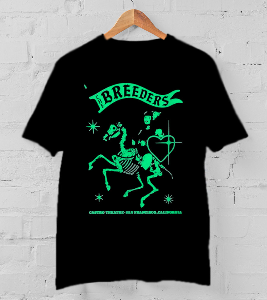 The Breeders Castro Theatre San Francisco California T-Shirt