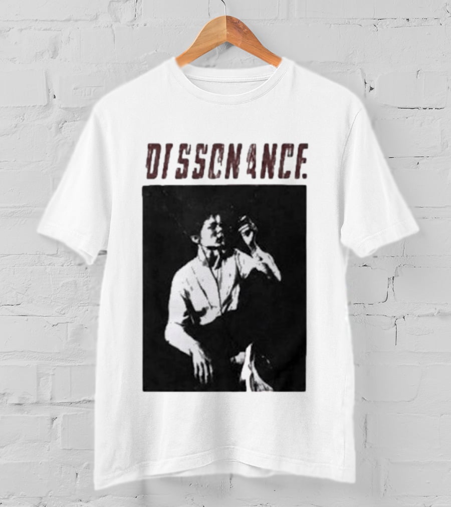 BTS V Taehyung Dissonance Black And White T-Shirt