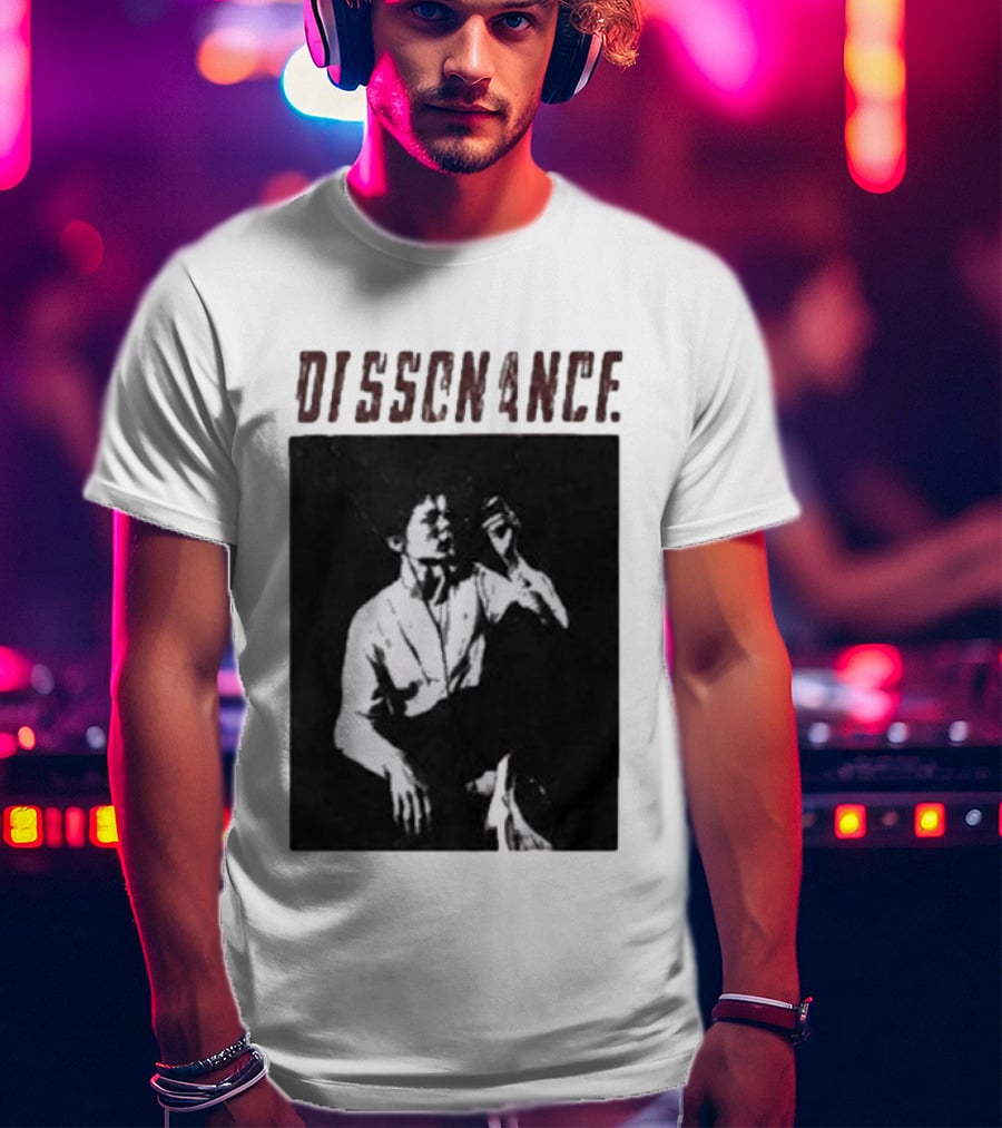 BTS V Taehyung Dissonance Black And White T-Shirt