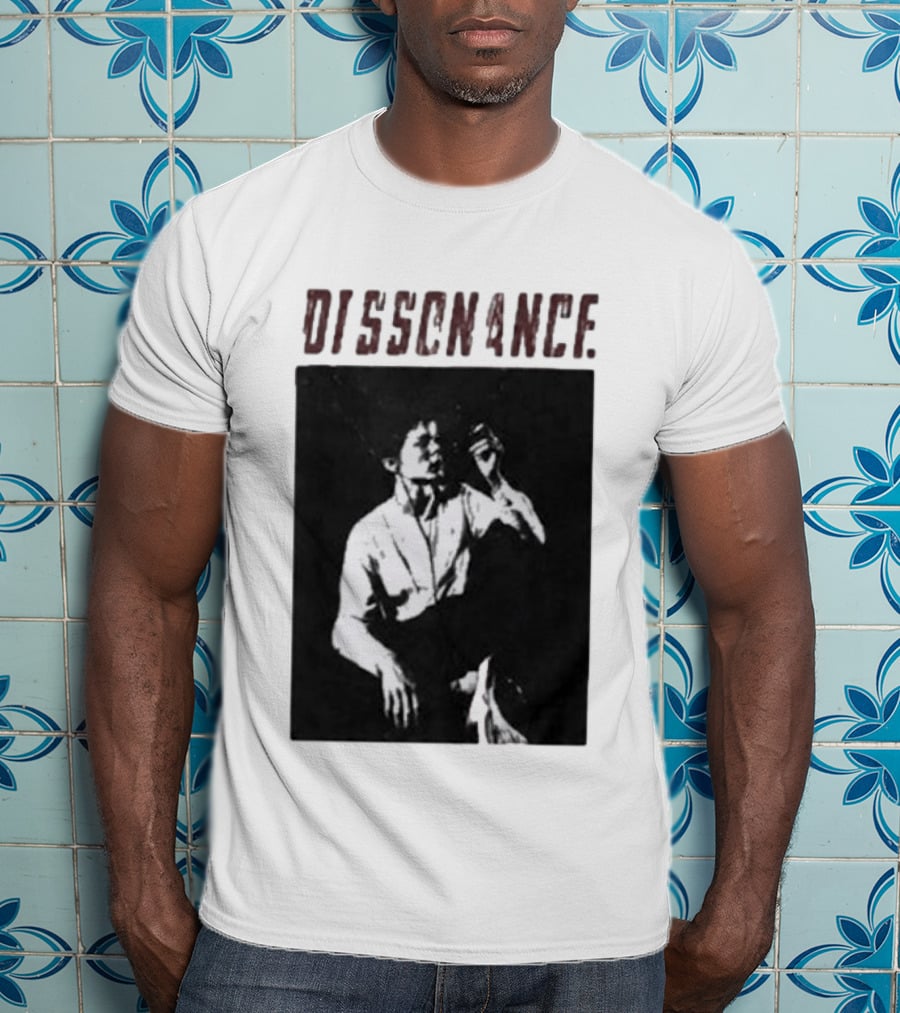 BTS V Taehyung Dissonance Black And White T-Shirt