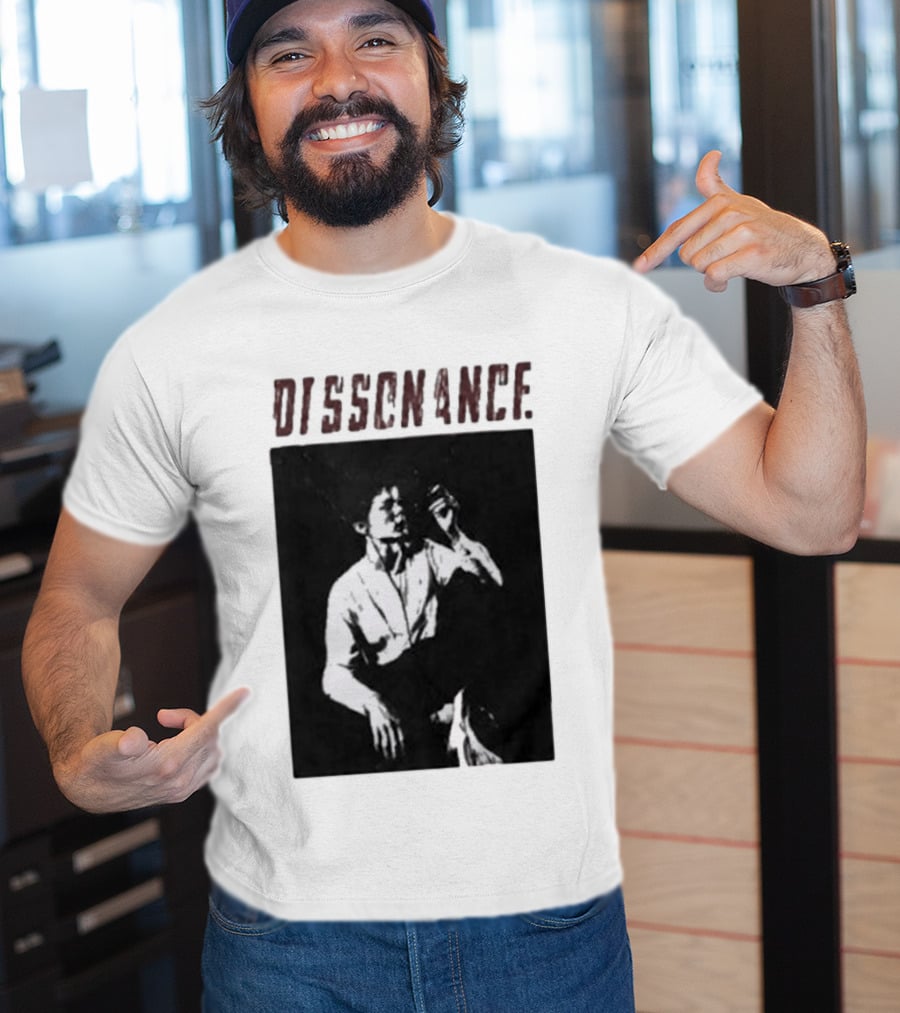 BTS V Taehyung Dissonance Black And White T-Shirt