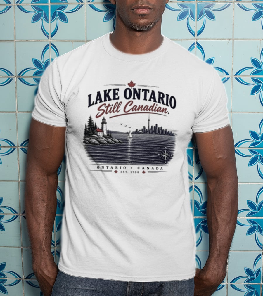 Lake Ontario Still Canadian Classic Canada Since 1812 T-Shirt