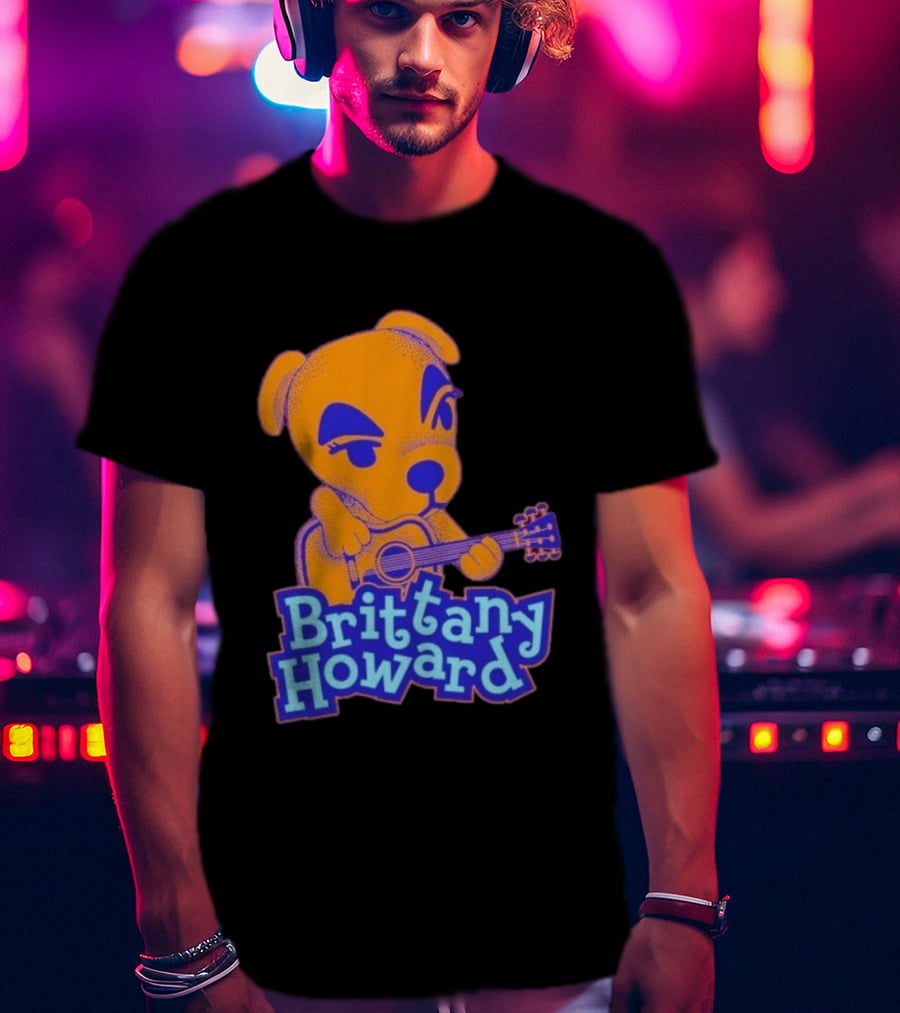 Brittany Howard Bless My Heart Bless My Soul Guitar Playing Dog T-Shirt
