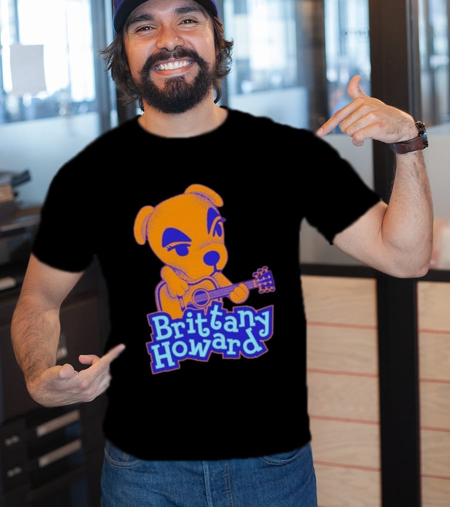 Brittany Howard Bless My Heart Bless My Soul Guitar Playing Dog T-Shirt