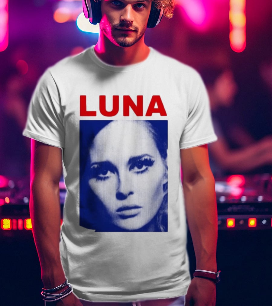 Luna Faye Retro Portrait Image T-Shirt