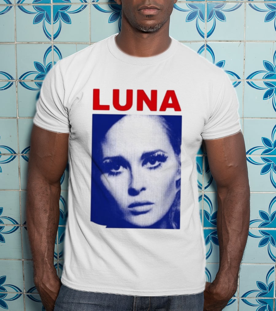 Luna Faye Retro Portrait Image T-Shirt