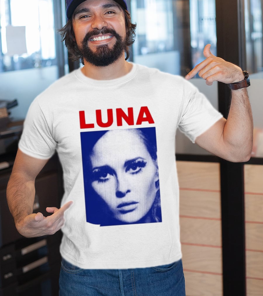Luna Faye Retro Portrait Image T-Shirt