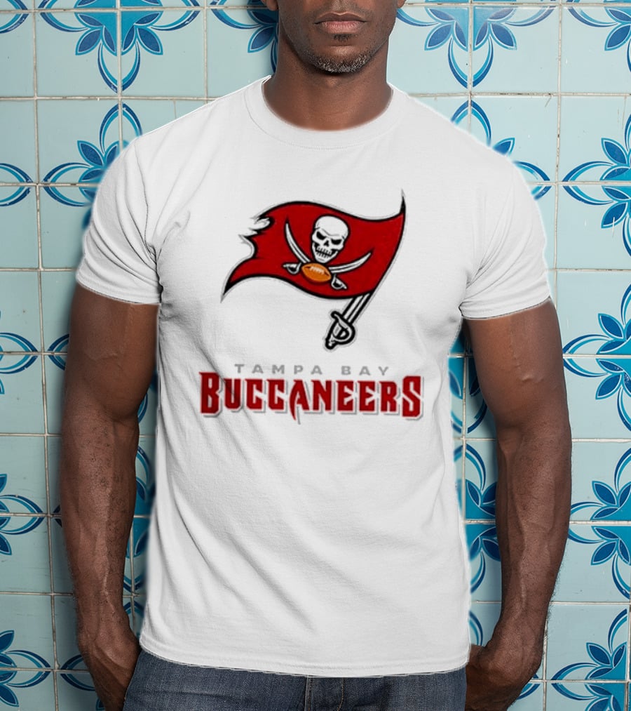 Tampa Bay Buccaneers Season Opener Skull Flag T-Shirt
