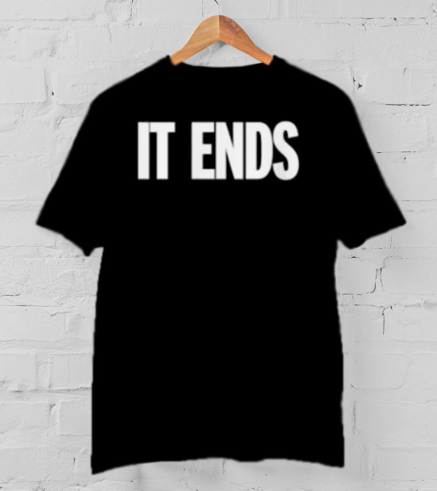 Neon Store It Ends Reflective Ink T-Shirt