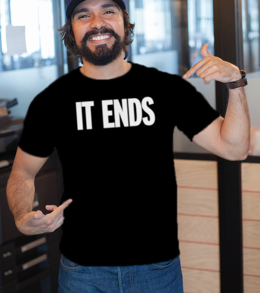 Neon Store It Ends Reflective Ink T-Shirt