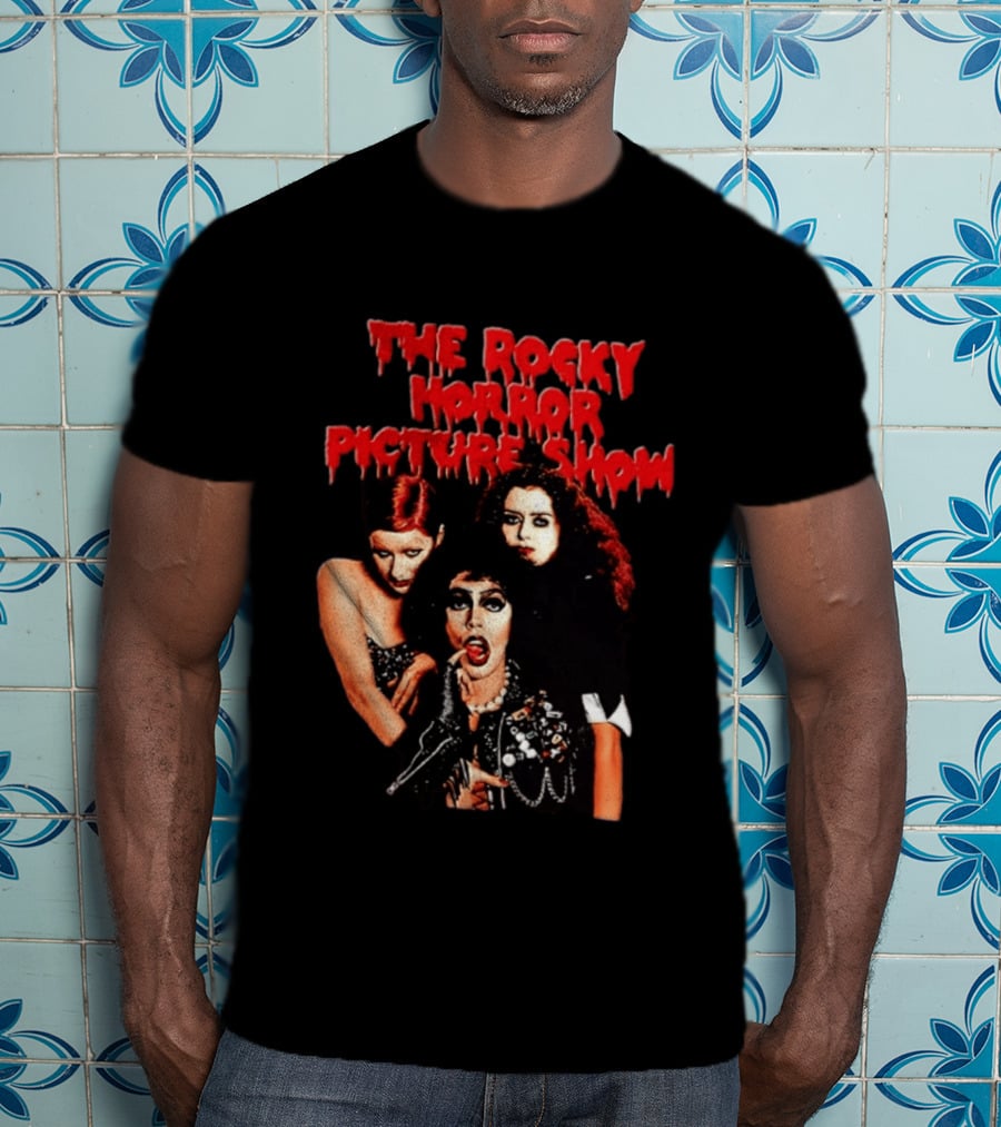 The Rocky Horror Picture Show Dr Frank N Furter Columbia Magenta T-Shirt