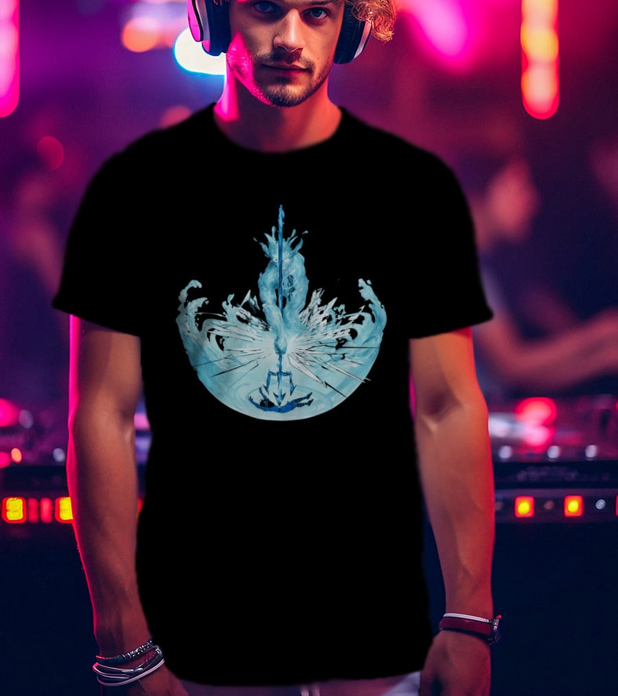 Epic The Musical Shatter The Ocean Water Creature Scene T-Shirt