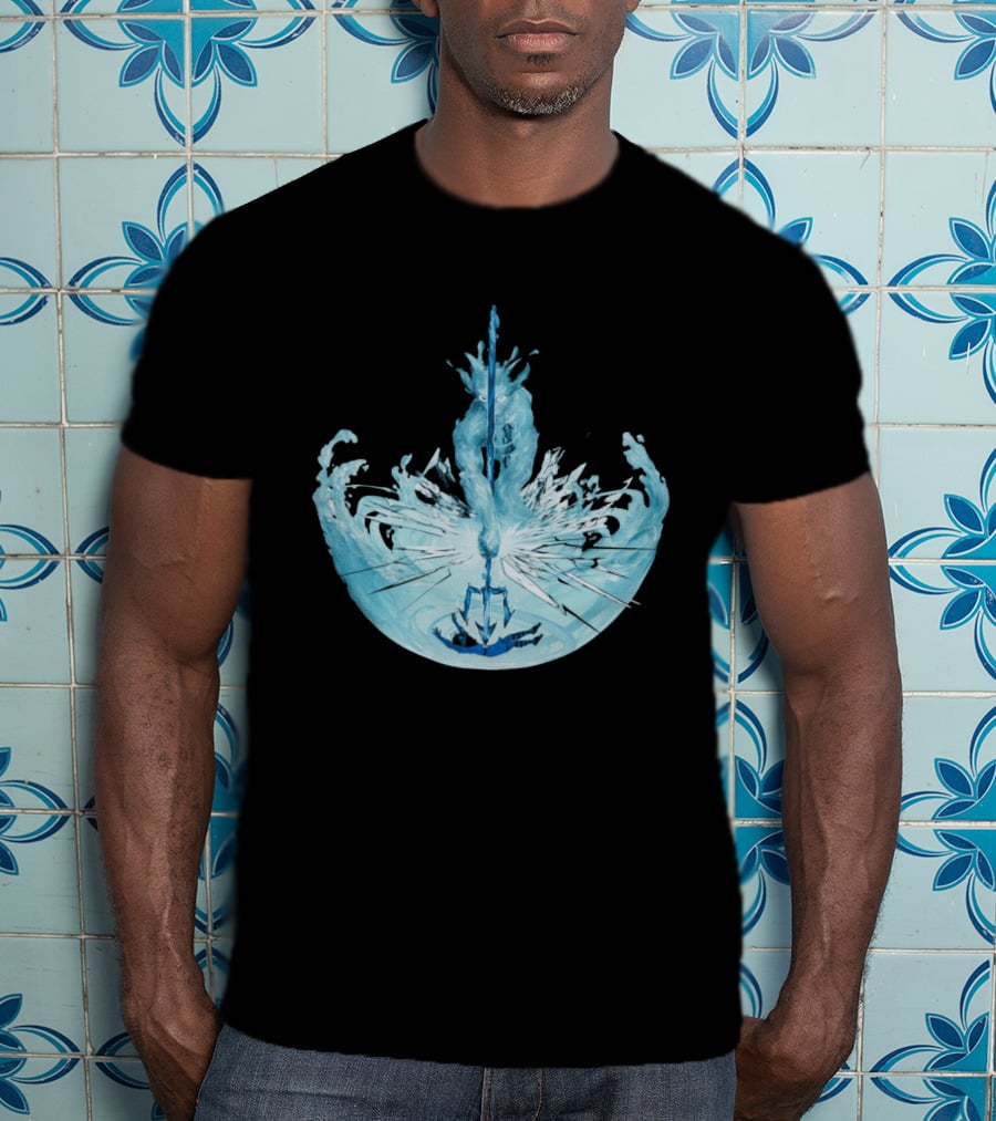Epic The Musical Shatter The Ocean Water Creature Scene T-Shirt