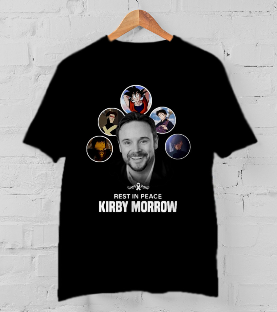 Kirby Morrow Rest In Peace Voice Behind Goku Cyclops Would Have Turned 53 Today T-Shirt