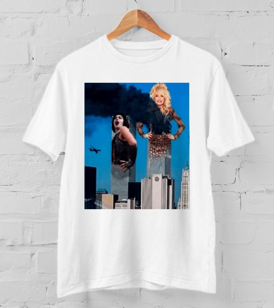 Tim Curry Dolly Parton Twin Towers 9 11 T-Shirt