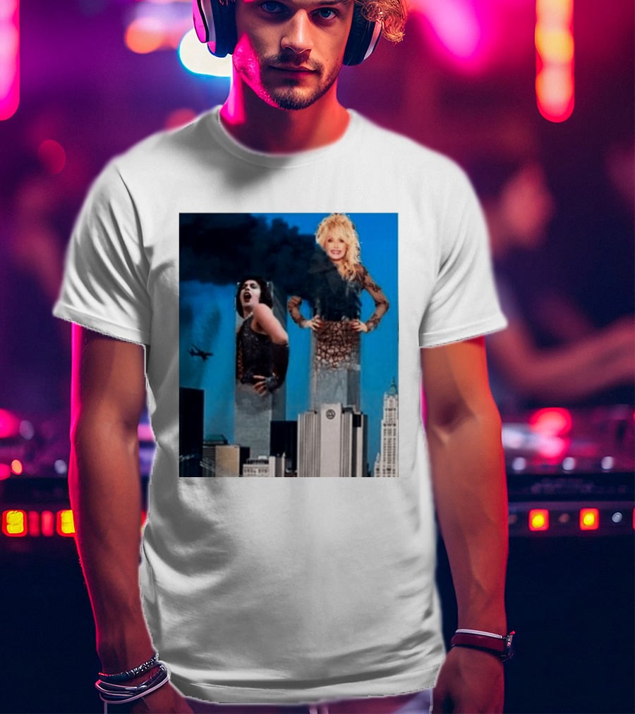 Tim Curry Dolly Parton Twin Towers 9 11 T-Shirt