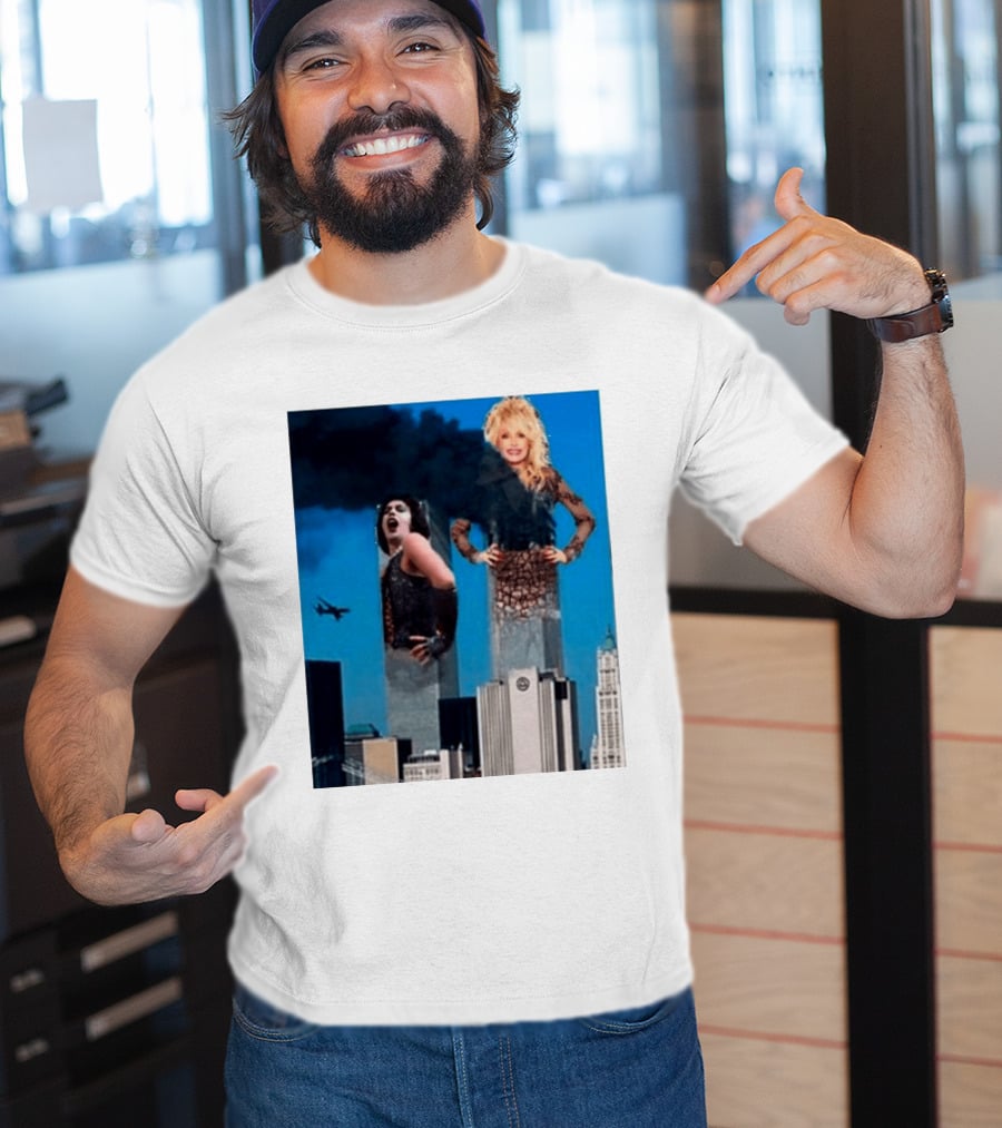 Tim Curry Dolly Parton Twin Towers 9 11 T-Shirt