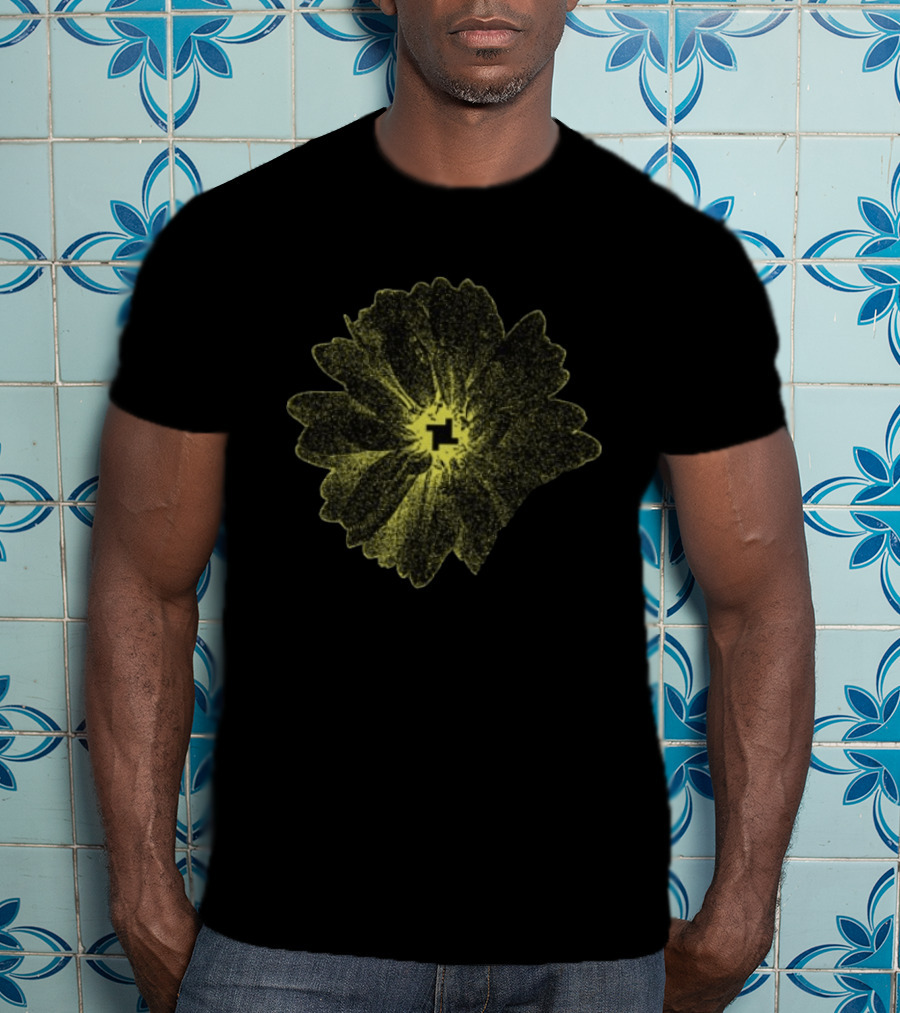 Fabric Records Store Fabric Presents Mount Kimbie Yellow Flower T-Shirt