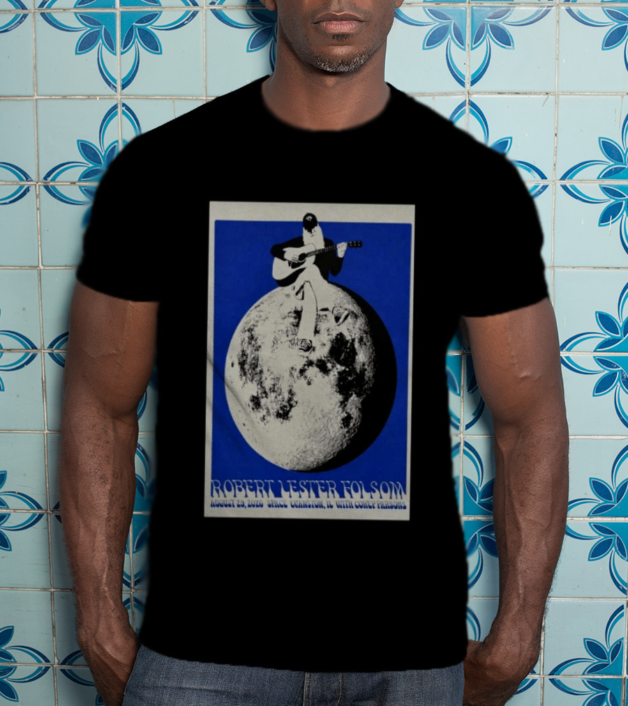Robert Lester Folsom August 29 2026 Evanston IL Space Concert With Corey Parsons T-Shirt