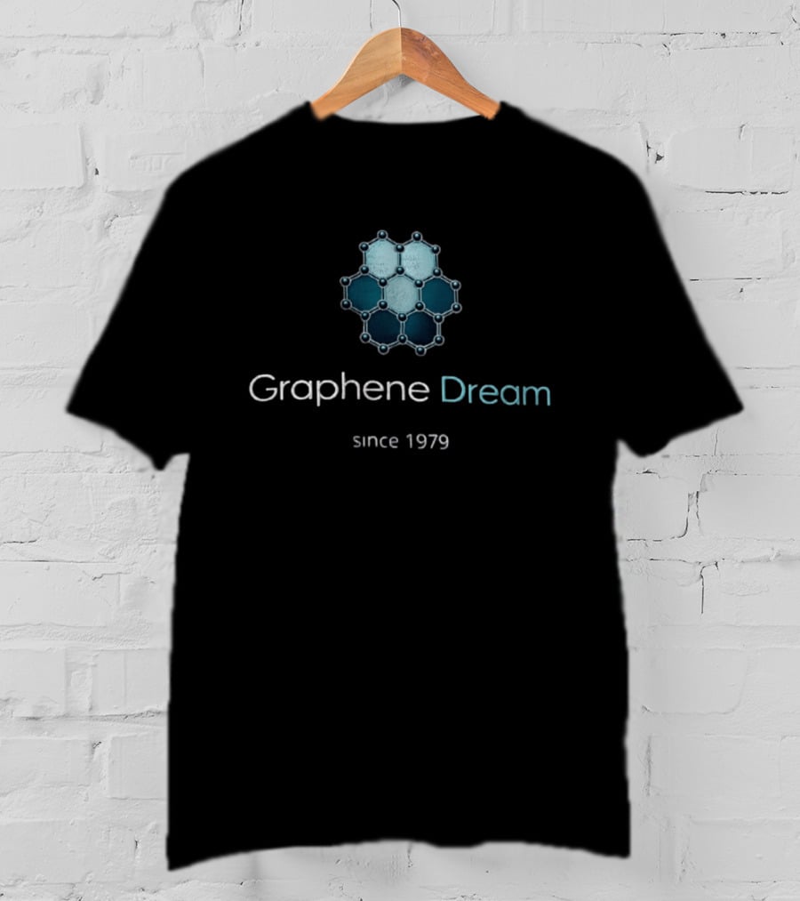 Graphene Dream Since 1979 Molecular Honeycomb Scientific Research Material T-Shirt