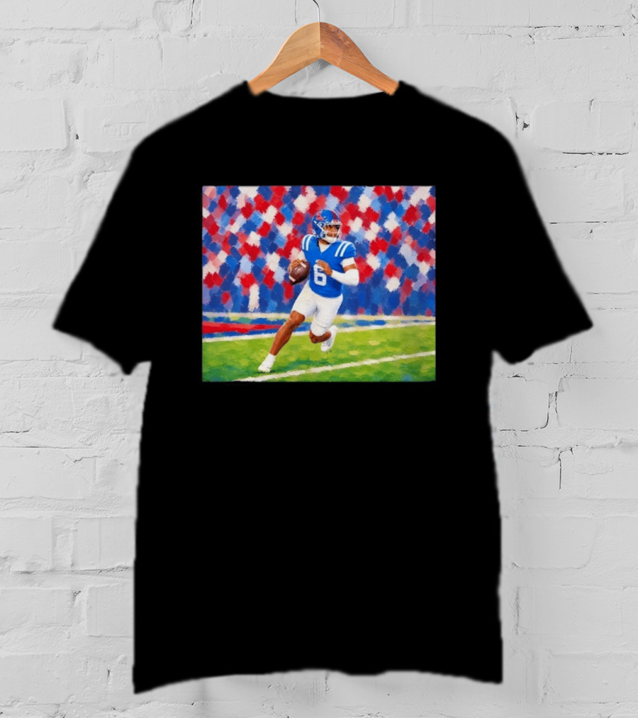 Trinidad Chambliss Quarterback No 6 University Of Mississippi Football T-Shirt